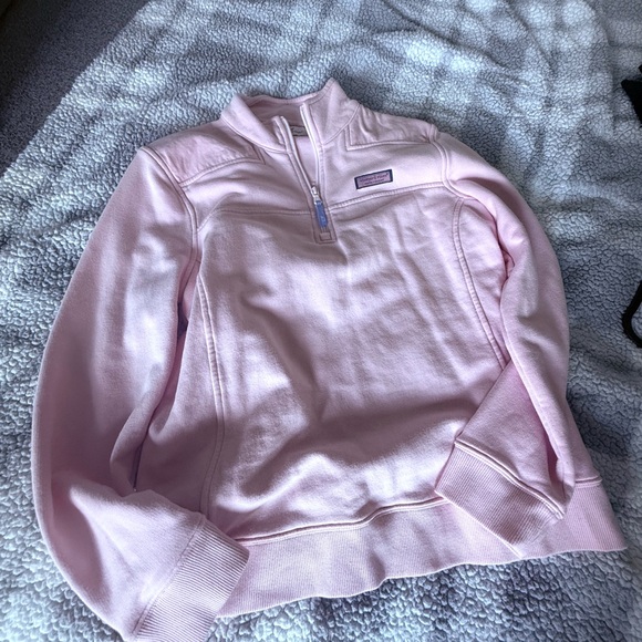 Patagonia Light Pink Quarter-Zip Pullover - Picture 1 of 2